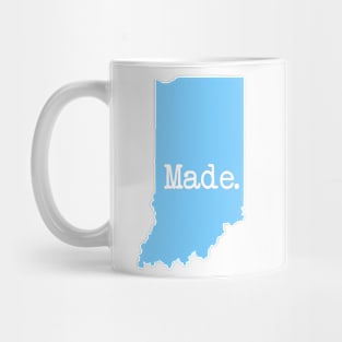 Indiana Made IN Blue Mug